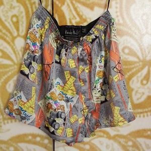 NICOLE MILLER Women's Washable Silk Boxer Shorts